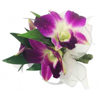 Glorious Orchid Boutonniere